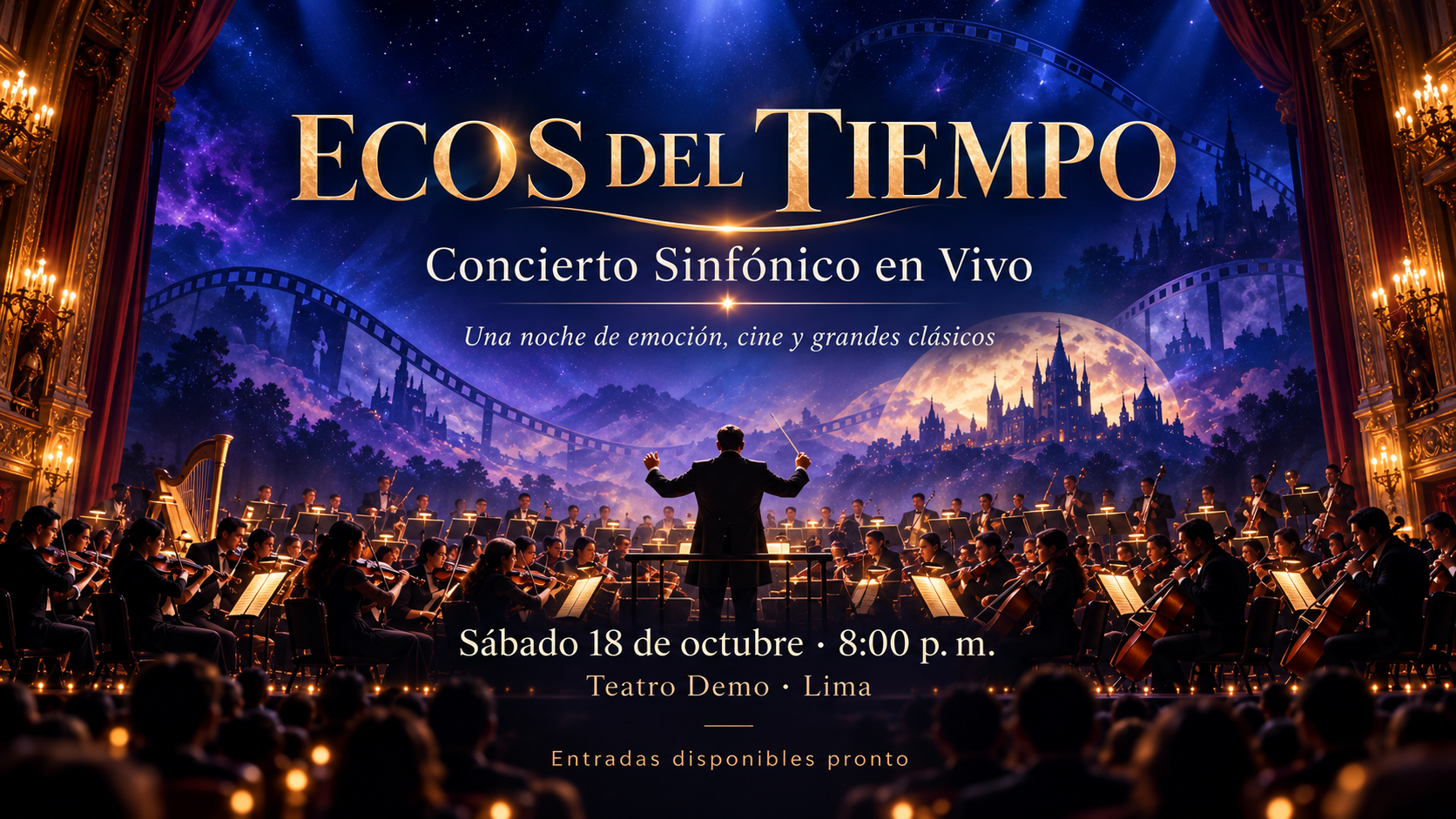 Ecos del tiempo  concierto sinfónico fantástico